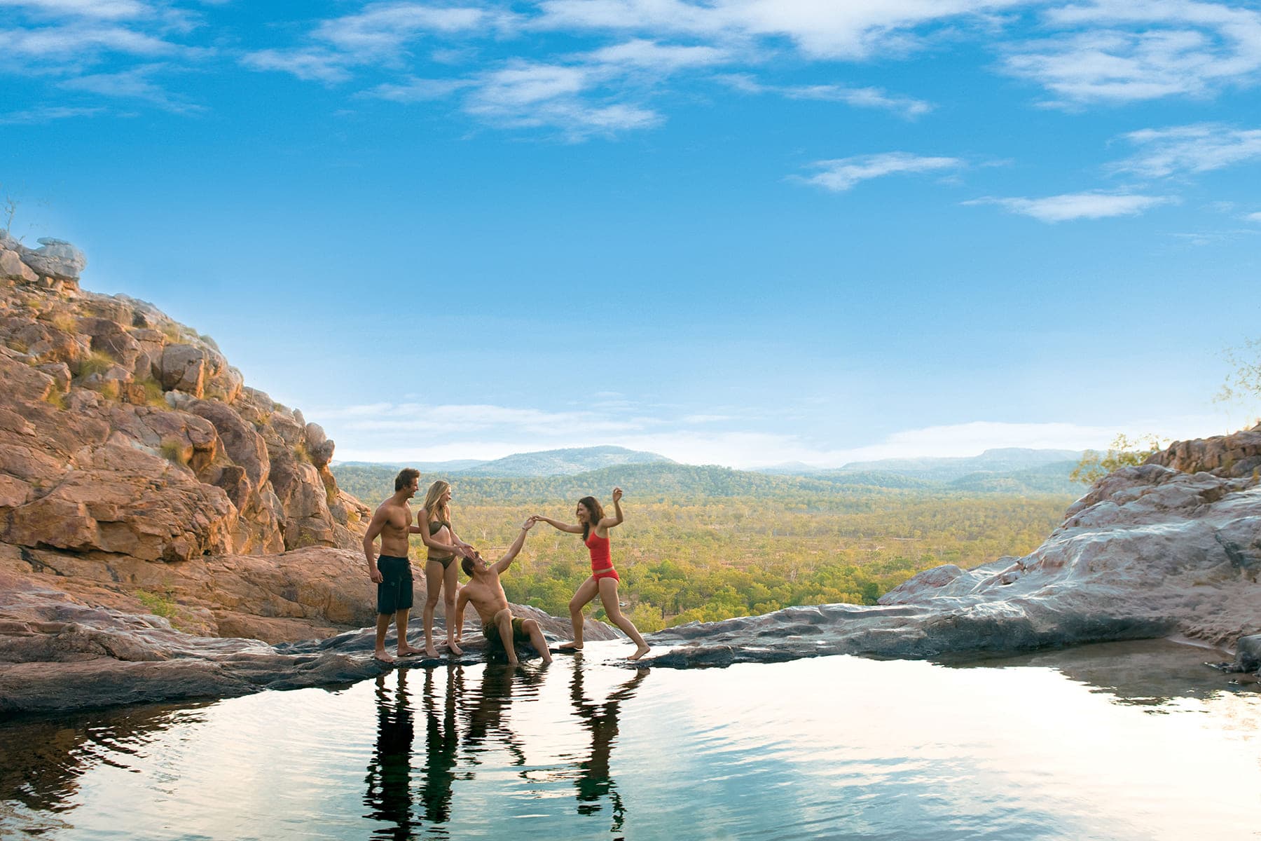 Gunlom rock infinity pool | Kakadu National Park | Visit Kakadu